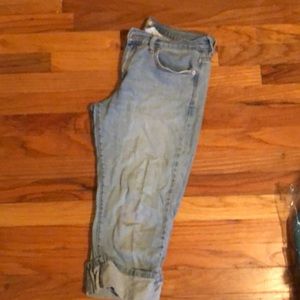 Levi 515 stretch capris